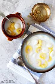 Paal Kozhukattai Rice Flour Dumplings In A Coconut Milk Pudding Recipe Coconut Milk Pudding Flour Dumplings Indian Desserts