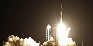 Spacex designs, manufactures and launches advanced rockets and spacecraft. Nasa Spacex Launch Astronauts On Reused Rocket To International Space Station