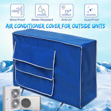Most brands today are durable enough to last for an entire season, and sometimes even longer. Buy Winter Anti Snow Waterproof Dustproof Outdoor Window Ac Unit Mini Split System Air Conditioner Cover At Affordable Prices Price 20 Usd Free Shipping Real Reviews With Photos Joom