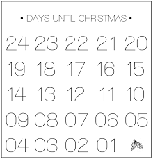Diy Christmas Countdown Candle The Merrythought