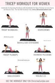 Home Tricep Workout Video In 2021 Basic Workout Fitness Workout For Women Workout