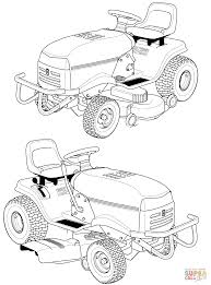Tractor kleurplaat fendt kleurplaat tractor kleurplaten. Lawn Tractor Coloring Pages Novocom Top
