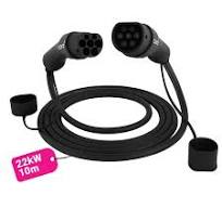 10m EV Charging Cable - 22kW Three Phase Type 2