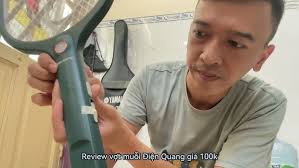 Review vợt muỗi Điện Quang ĐQ EMR09 GW giá 100k.