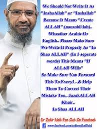 The closet translation for it in english is (god willing ) it means that everything will happen according to god's. Muslim 24 7 On Twitter Its In Shaa Allah Not Inshallah Or Insha Allah Correct It 1 Rt 1 Share Too Another Muslim So He Can Rt Too Http T Co Dhrmfdoj