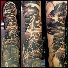 Scott Mustapic Tattoo Artist Leeds Uk Lightning Tattoo Lightening Tattoo Tattoos