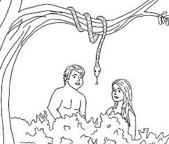 God made adam and eve. Printable Adam And Eve Coloring Pages Coloringme Com