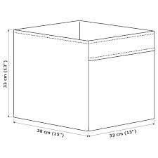 Drona Box Black White 13x15x13 Ikea In 2020 Kallax Shelving Unit Ikea Kallax