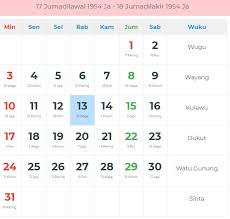 Kalender jawa mulai digunakan di pulau jawa sejak tahun 1625 masehi. Divaksin Hari Rabu Jokowi Ternyata Doyan Berkegiatan Penting Di Hari Yang