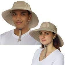 Sun Protection Zone Unisex Booney Hat Lightweight Adjustable 100 Spf Color Khaki All4hiking Com Booney Hat Sun Protection Hat Sun Hats