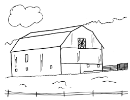Maybe you would like to learn more about one of these? Barn Outline Barn Printable Coloring Pages Jpg Clipartix