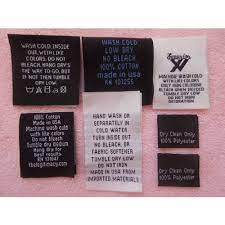 Tumble dry low or line dry. Black White Woven Wash Care Label Rs 3 5 Piece Ekadanta Printers Id 20945443655