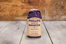 Vintage Phillips Milk Of Magnesia Medicine Glass Bottle Glass Bottles Milk Phillips