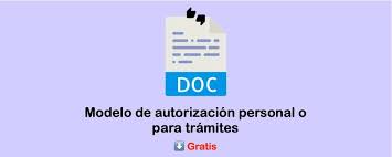 Tienes varios ejemplos en formato word y pdf para descargar o imprimir directamente. Modelo De Autorizacion Descarga Gratis Ya