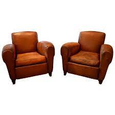 Buy club chairs and get the best deals at the lowest prices on ebay! Vintage French 1930s Leather Club Chairs For Sale At 1stdibs