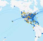 American Airlines Flight Route Destinations Map In 2026 ...