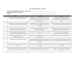  metodele de invatamant folosite in cadrul lectiei  resursele. Pdf Fisa De Observare A Lectiei Numele Si Prenumele Cadrului Didactic Disciplina Si Tema Lectiei Clasa Abi Suca Academia Edu
