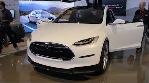 2016 tesla model x falcon door front view. 2014 Tesla Model X Interior Exterior The Driver Youtube