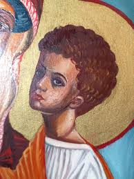 Vintage Hand Painted Religious Gold Icon Hodegitria Virgin Mary w/ Baby  Jesus