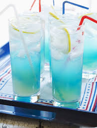 Go Blue With An Electrifying Iced Tea Recipe Summer Drinks Alcohol Patriotic Drinks Cocktail Liqueur