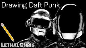 Daft punk fanart by @omurizer. Daft Punk Drawing By Mjsr3 Dragoart Com Free Photos