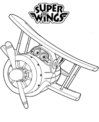 Paul and other leading characters of super wings to color. Print Grand Albert Coloring Page Topcoloringpages Net