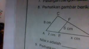 Pada gambar di bawah, besar sudut cbd adalah. Perhatikan Gambar Berikut Ini Nilai X Adalah Brainly Co Id