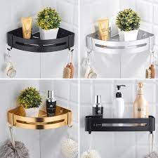 Buy corner bathroom storage and get the best deals at the lowest prices on ebay! Buy 304 Stainless Steel Bathroom Shelves Silver Bathroom Accessories Shower Corner Shelf Shampoo Storage Rack Bathroom Basket Holder At Affordable Prices Price 22 Usd Free Shipping Real Reviews With Photos Joom