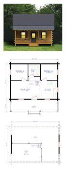 Navigate your pointer, and click the picture to see the large or full size gallery. Narrow Lot Style House Plan 74102 With 2 Bed 1 Bath Log Home Plan Cabin Floor Plans House Plans