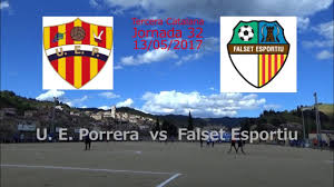 UE Porrera 3-6 Falset Esportiu 16/17 (Tercera Catalana grup 2 #J32)