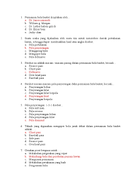 Check spelling or type a new query. Soal Penjas Basket 10 Soal