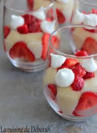 Verrines Facon Tarte Aux Fraises La Cuisine De Deborah Tarte Aux Fraises Dessert Fraise Recette Avec Des Fraises