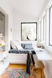 How To Fit A Reading Nook Into The Smallest Of Spaces Home Office Design Home Small Spaces