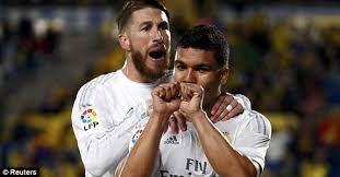 Fifa world cup qualification (afc) 2022info. Las Palmas 1 2 Real Madrid Result Sergio Ramos And Casemiro Score In Dramatic Win Daily Mail Online
