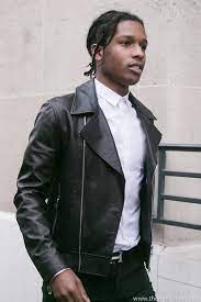 The Nyc Streets Rapper A Ap Rocky Before Christian Dior Couture Ss14 Fashion Fashionblog Fa Leather Jacket Men Hipster Mens Fashion Leather Jacket