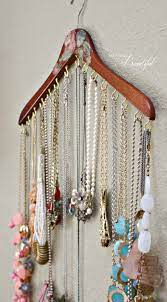 Jewelry Organization Display Diy Jewelry Display Jewelry Organizer Diy Jewelry Hanger
