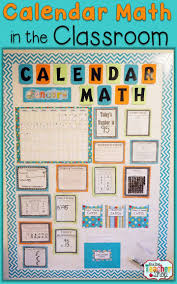 Calendar Math In The Classroom One Stop Teacher Shop Calendar Math Classroom Calendar Math Centers
