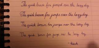 In this case, the defining feature of cursive writing is continuous texts characterized by looped and connected alphabets. Imagine Quotes In Cursive Pretty Quotesgram