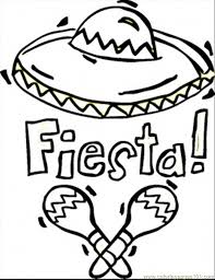 Print our free thanksgiving coloring pages to keep kids of all ages entertained this novem. Fiesta Coloring Page For Kids Free Mexico Printable Coloring Pages Online For Kids Coloringpages101 Com Coloring Pages For Kids