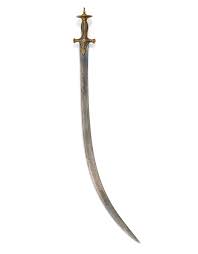 SWORD (TULWAR) BELONGING TO AN OFFICER ...