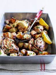 Lemon And Garlic Roast Chicken The Heart Foundation Healthy Receipes Healthy Recipies Heart Healthy Recipes