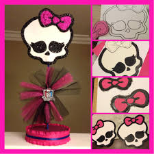 Package includes 8 paper plates, each measuring 10 1/2in. Pin By Crystal Prado On Crafts Monster High Birthday Monster High Decorations Monster High Birthday Party