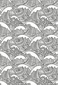 These alphabet coloring sheets will help little ones identify uppercase and lowercase versions of each letter. Ocean Waves Coloring Pages Coloring Home