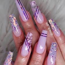 Trend Collective Trend Collectivee Instagram Photos And Videos Purple Acrylic Nails Coffin Nails Designs Pink Acrylic Nails