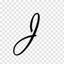 The cursive handwriting style is functional and intended to be used for everyday writing. Font Calligraphy Letter J Cursive Writing Alphabet Transparent Png