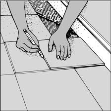 Some thinset manufacturers recommend 36 to 48 hours drying time for thinset under backerboard, so checking the directions is a good idea. How To Install A Ceramic Tile Floor Dummies