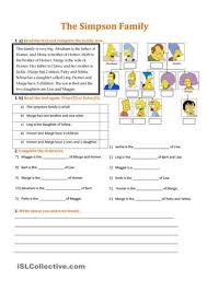 Reading And Writing Exercises Comprehension Exercise Practising Family Members Sentence Structure Family Worksheet Vocabulary Worksheets English Exercises