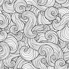 You can use our amazing online tool to color and edit the following ocean waves coloring pages. Sea Waves Seamless Pattern For Coloring Pages Backgrounds Fabric Page Fill And More Royalty Free Cliparts Vectors And Stock Illustration Image 80227641