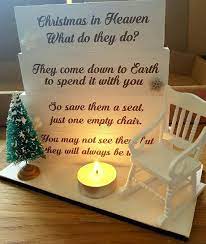 christmas in heaven blocks memorial display by taylormaeddesigns christmas in heaven christmas gifts christmas fun