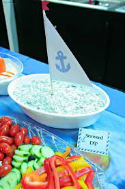 Ahoy It S A Boy Nautical Baby Shower We Got The Funk Whales Baby Shower Nautical Baby Shower Oriental Trading Baby Shower